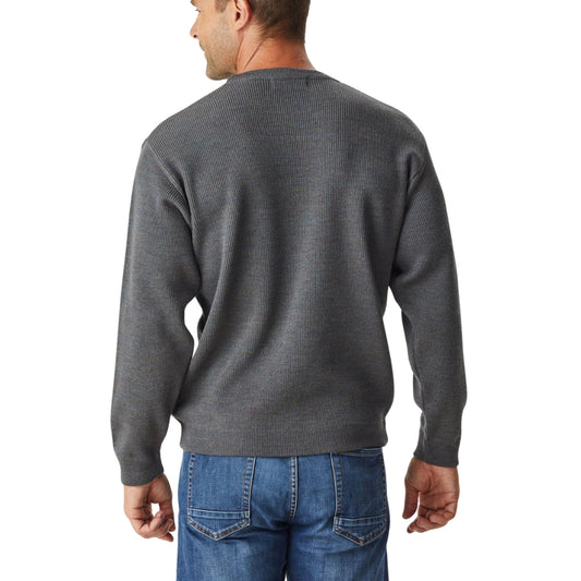 Merino Rib Knit Crew