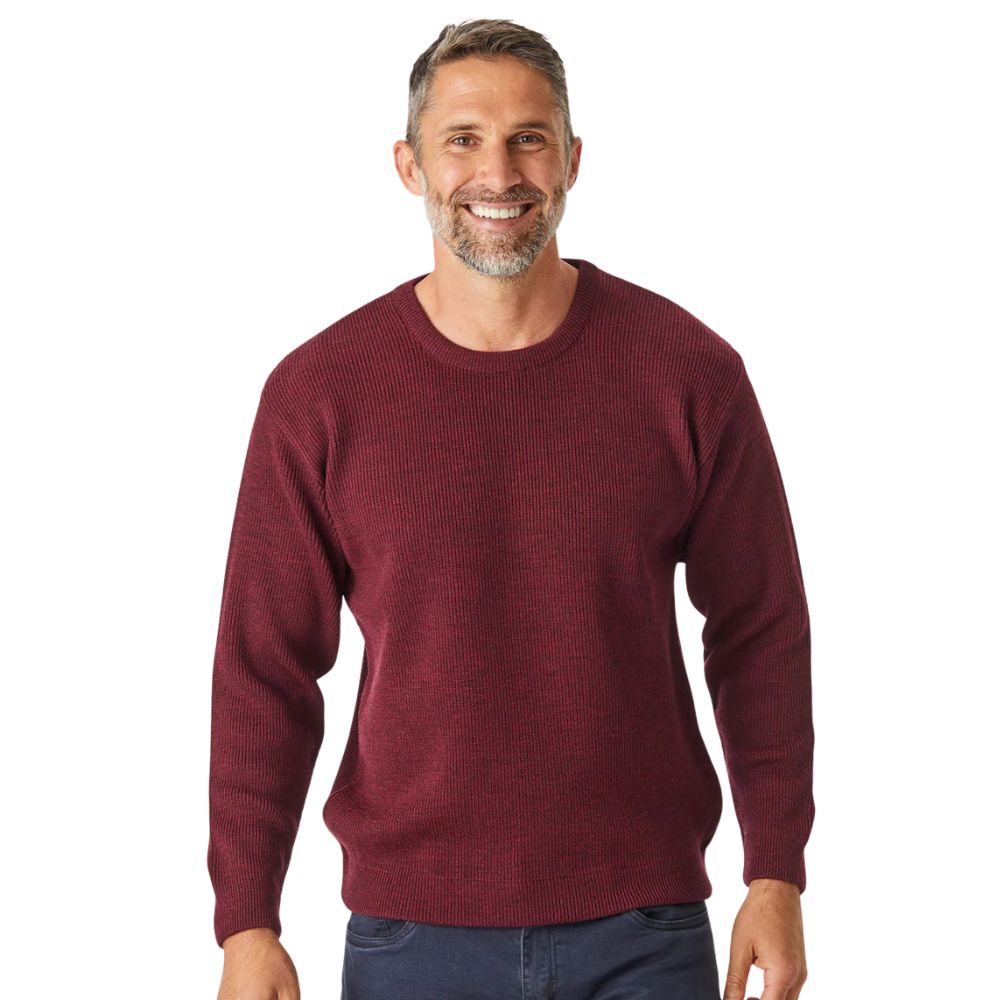 Merino Rib Knit Crew