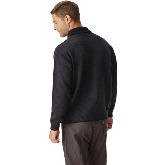 Merino Zip Cardigan with Pockets