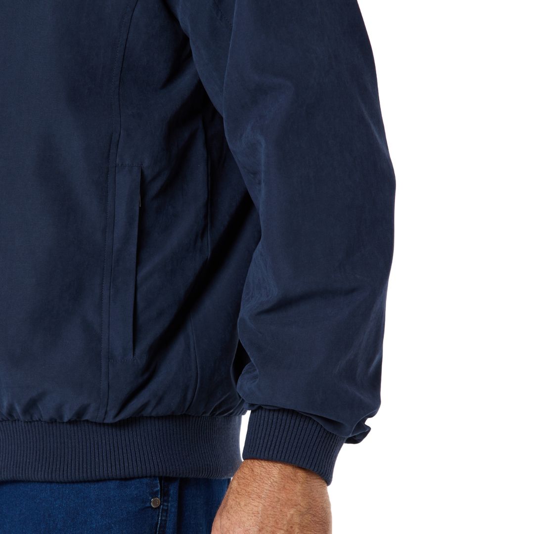 Microfibre Bomber Jacket