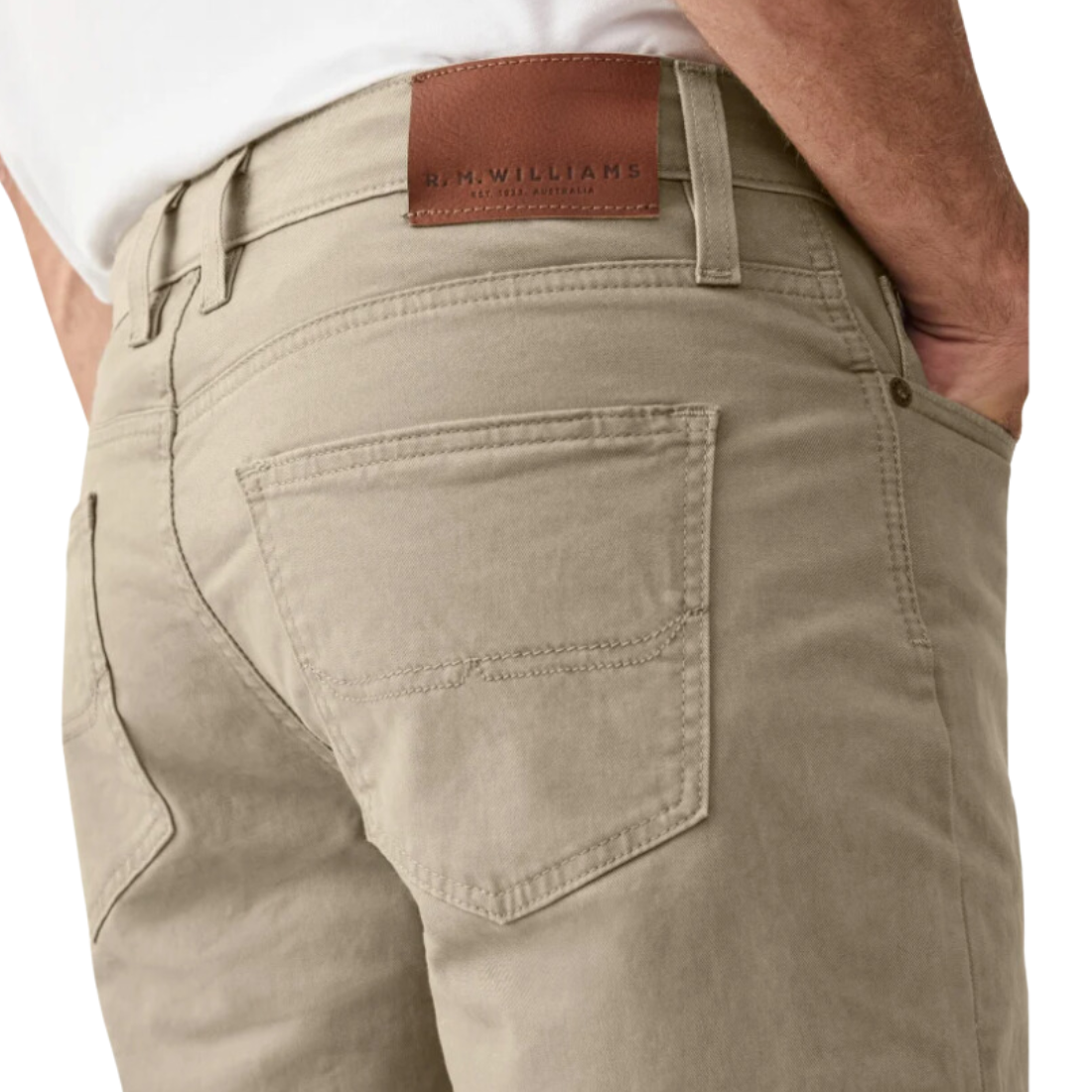 Nicholson Short Buckskin Short by RM Williams | The Bloke Shop