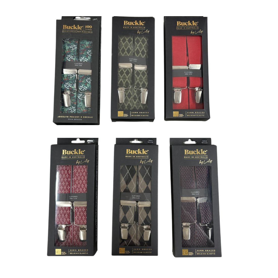 Patterned X-Back Braces