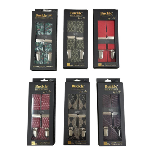 Patterned X-Back Braces