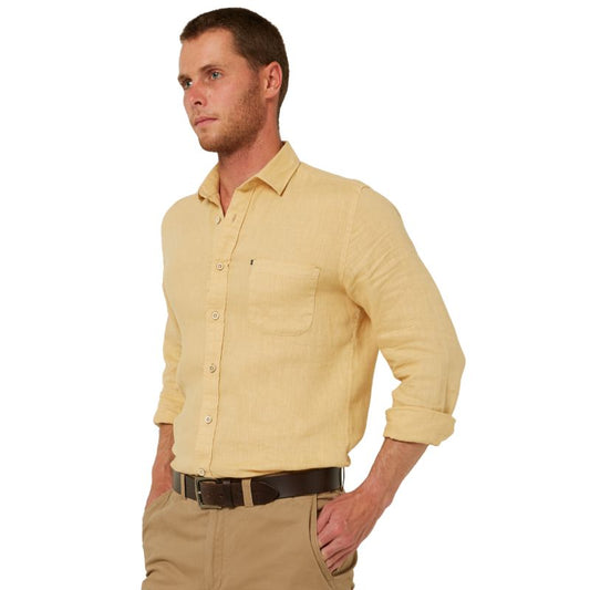 Pilbara Linen Long Sleeve Shirt