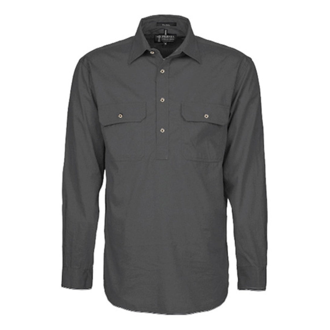 Pilbara Long Sleeve Closed Front Shirt