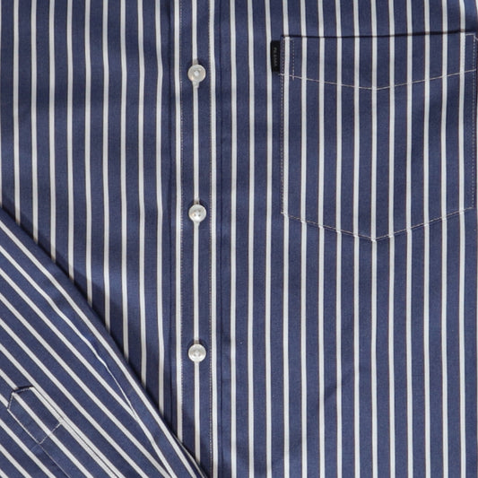 Pilbara Single Pocket Yarn-Dyed Shirt - Long Sleeve