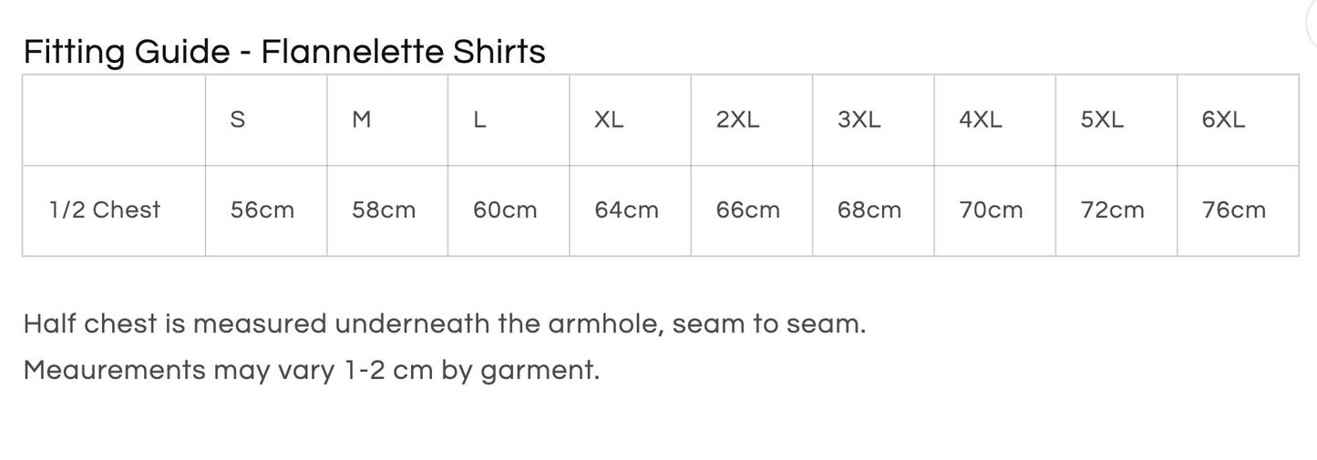Pilgrim Closed Front Flannelette Shirt