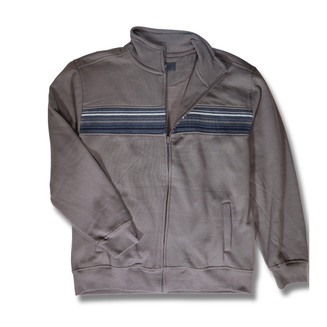 Pilgrim Full-Zip Fleece with Chest Panel
