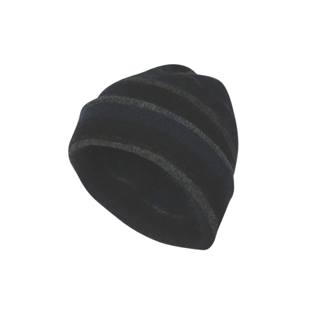 Possum Merino Striped Beanie