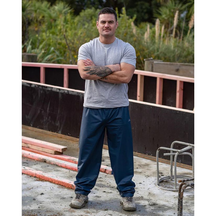 Rainbird Shelter Pants Navy Mens Winter Bottoms by Rainbird | The Bloke Shop