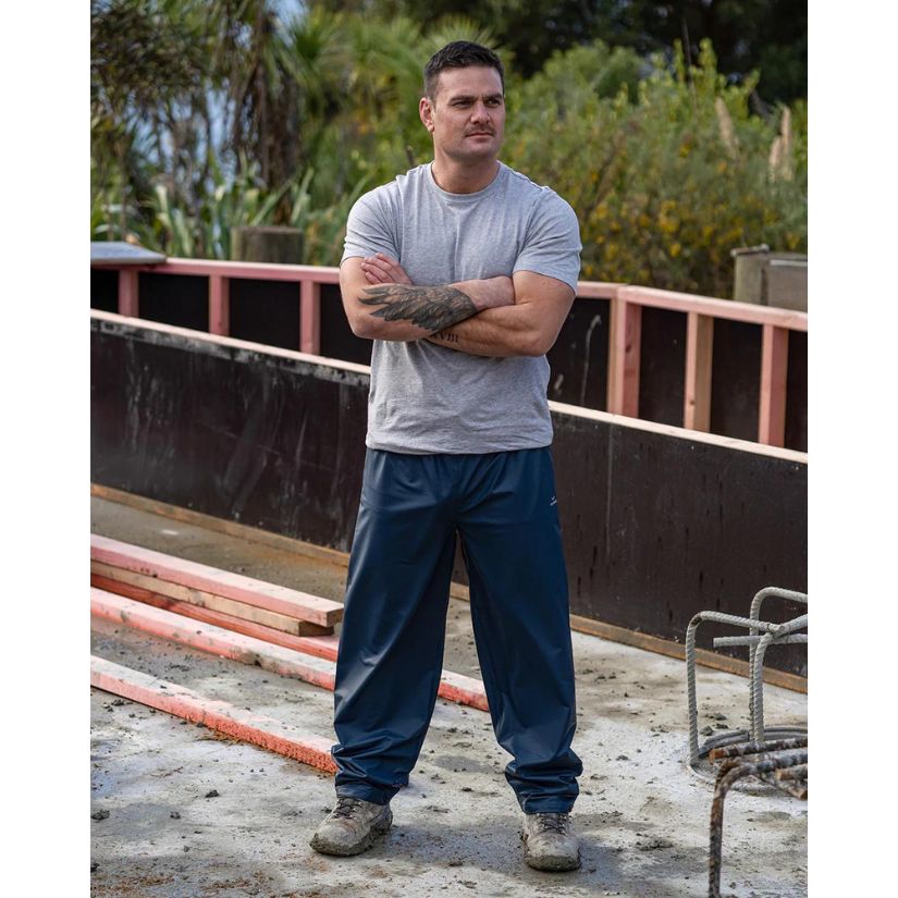 Rainbird Shelter Pants Navy Mens Winter Bottoms by Rainbird | The Bloke Shop