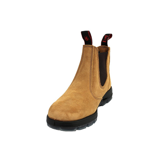 Redback SAFETY Banana Suede Pull On Work Boot Banana Workboots by Redback Boots | The Bloke Shop