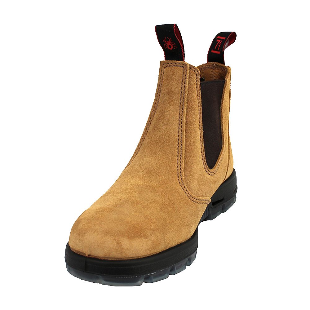 Redback SAFETY Banana Suede Pull On Work Boot Banana Workboots by Redback Boots | The Bloke Shop