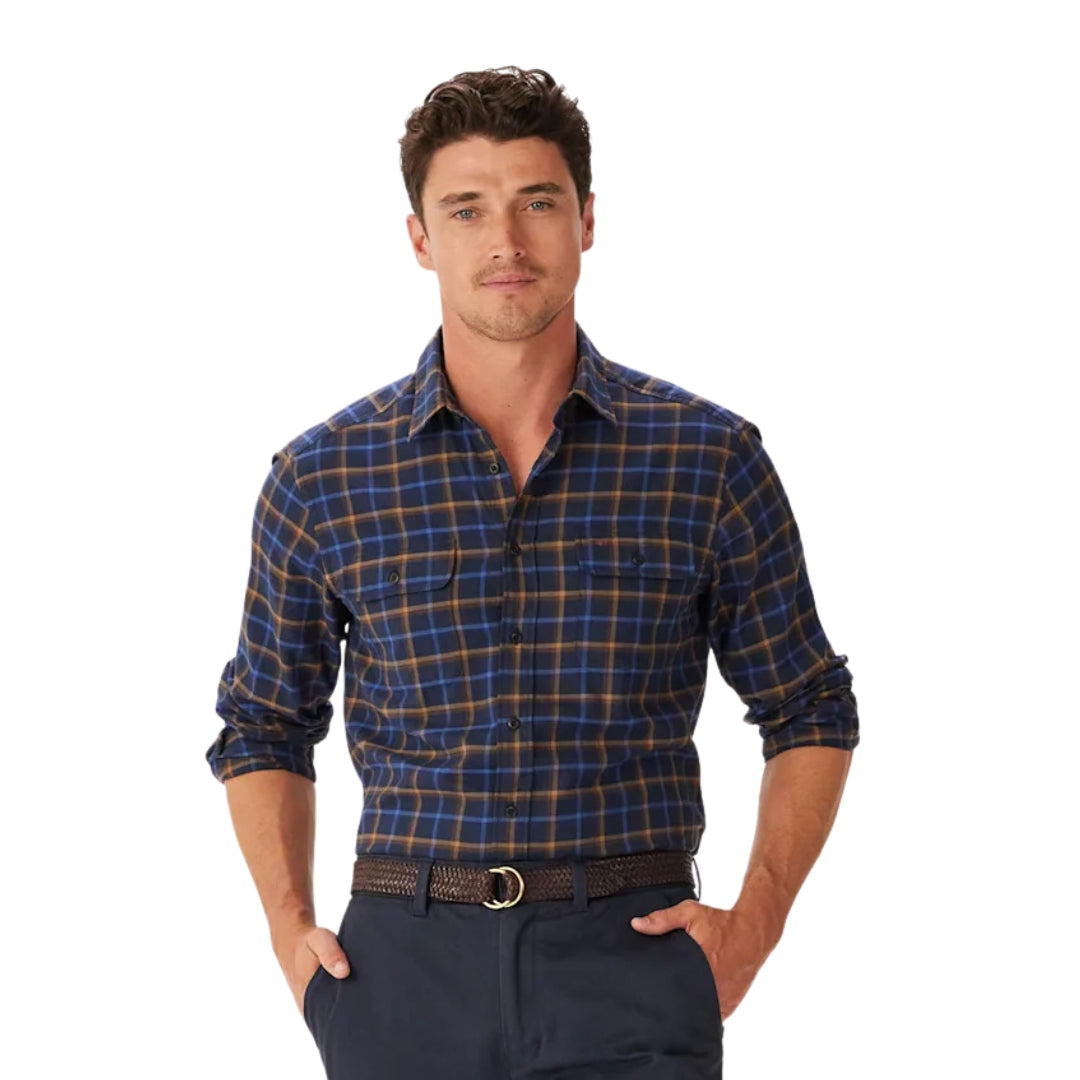 RM Williams Twill Check Shirt