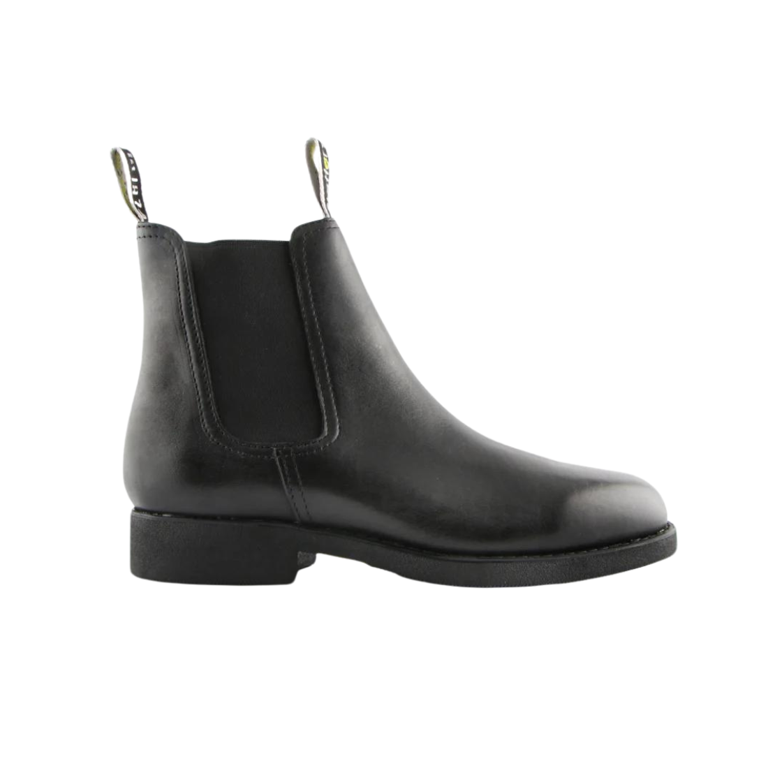 Slatters Arizona Leather Boot - Black 8 Black Mens Footwear by Slatters | The Bloke Shop