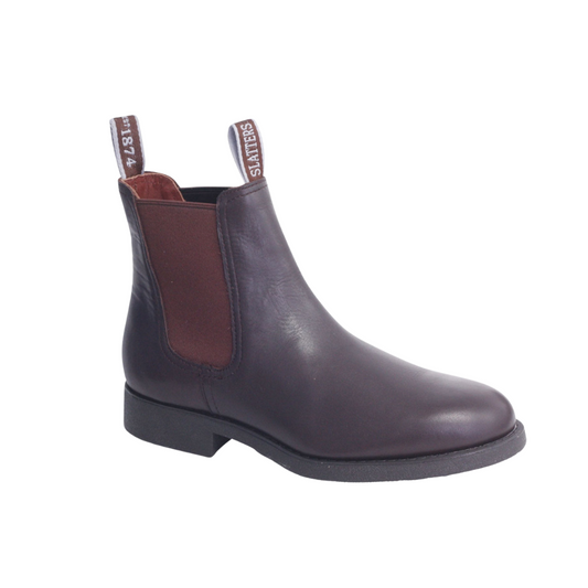 Slatters Arizona Leather Boot - Brown 8 Brown Mens Footwear by Slatters | The Bloke Shop