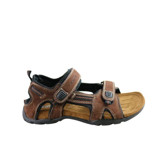 Slatters Broome II Sandal - Brown Brown Mens Sandals by Slatters | The Bloke Shop
