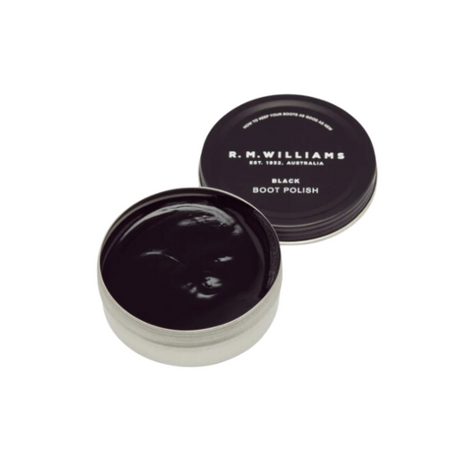 Stockman Boot Polish 70ml Black Shoe Care by RM Williams | The Bloke Shop