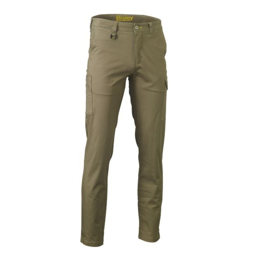 Stretch Cotton Drill Cargo Pant
