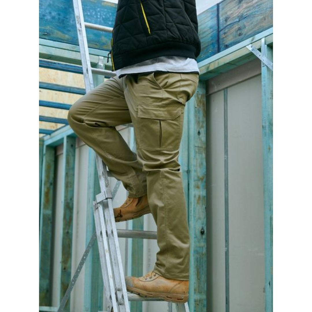 Stretch Cotton Drill Cargo Pant