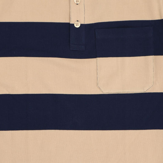 Striped Pocket Polo Shirt S25