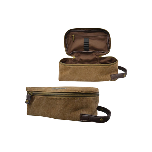 Thomas Cook Toiletry Bag OS Brown Accessories by Thomas Cook | The Bloke Shop