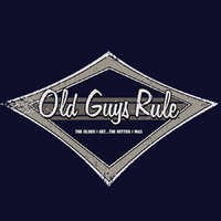 OGR Diamond Tee Navy Navy Mens Tshirt by Old Guys Rule OGR | The Bloke Shop