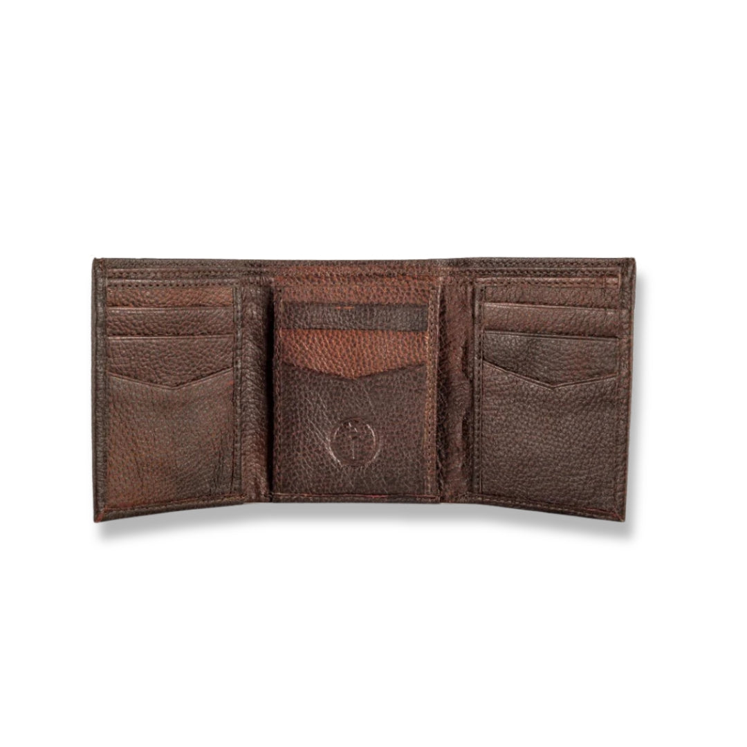 Trifold Leather Wallet