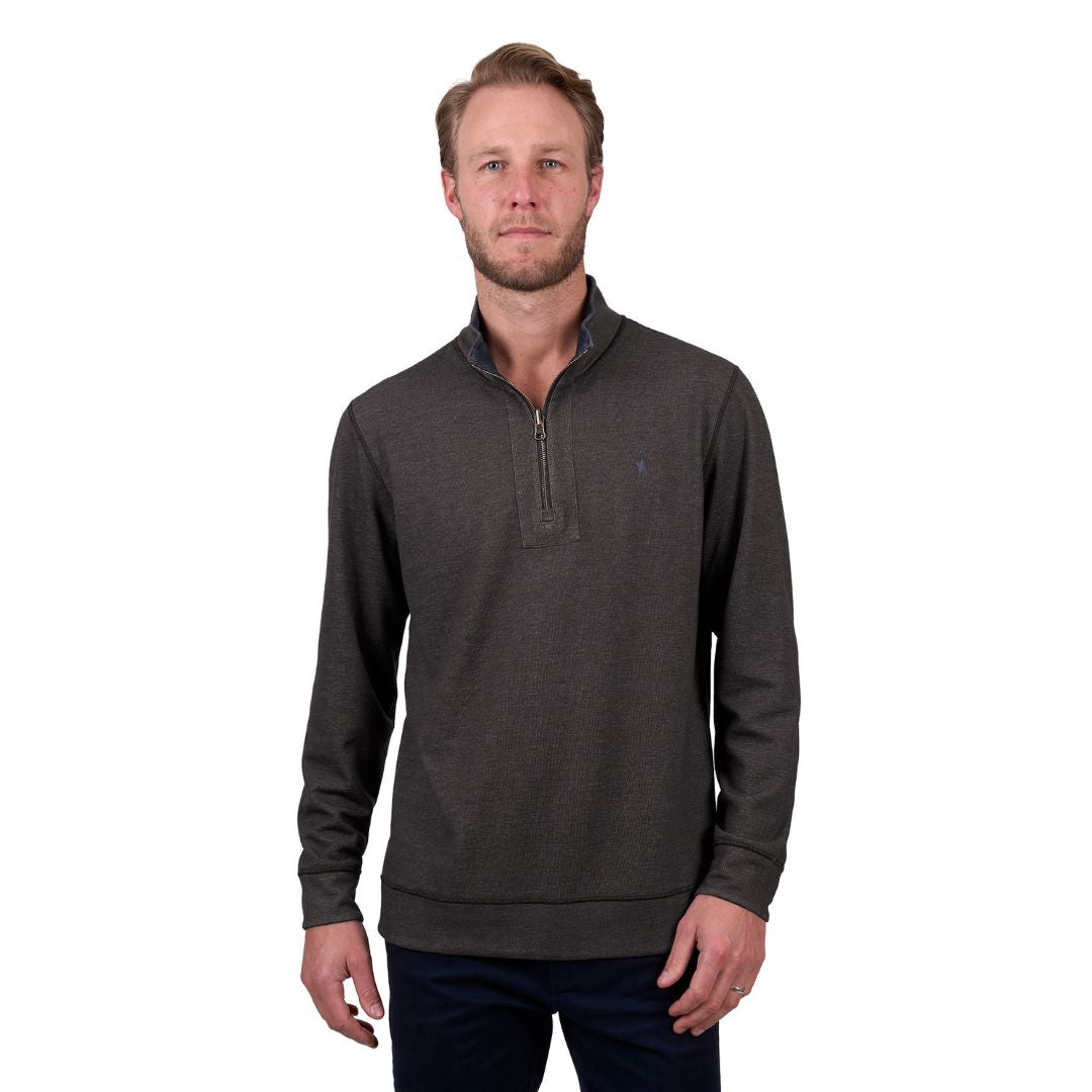 Vic Revs 1/4 Zip Fleece Jumper