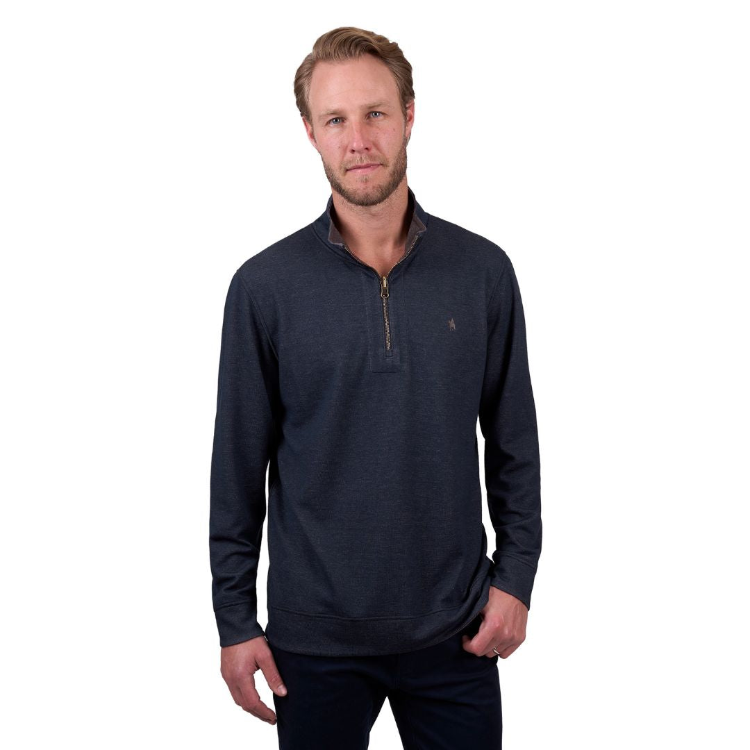 Vic Revs 1/4 Zip Fleece Jumper