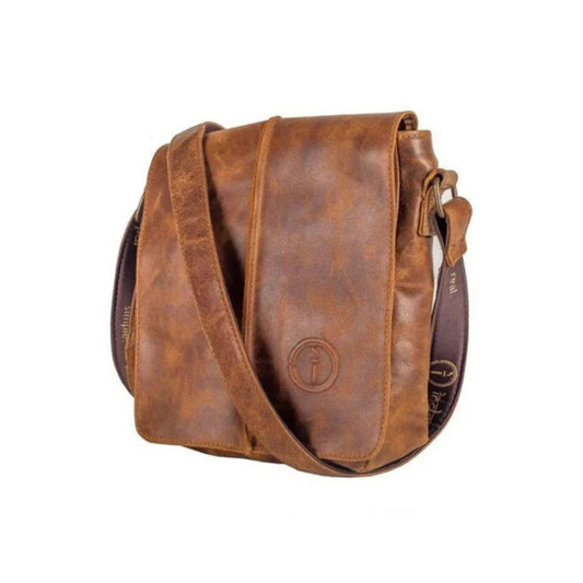 Wanderer Bag - Regular M Crazy Horse Tan Accessories by Indepal | The Bloke Shop