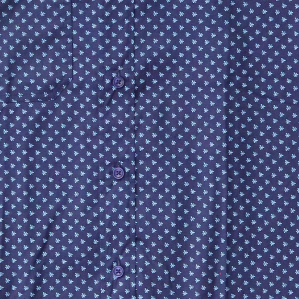Woven Cotton Short Sleeve Shirt