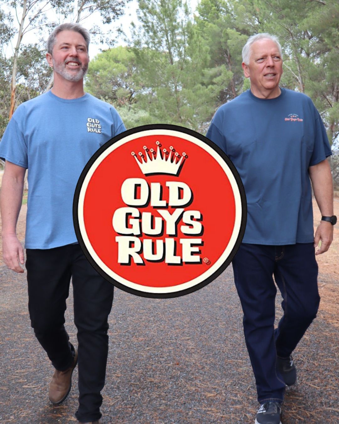 Old Guys Rule Australia logo at The Bloke Shop