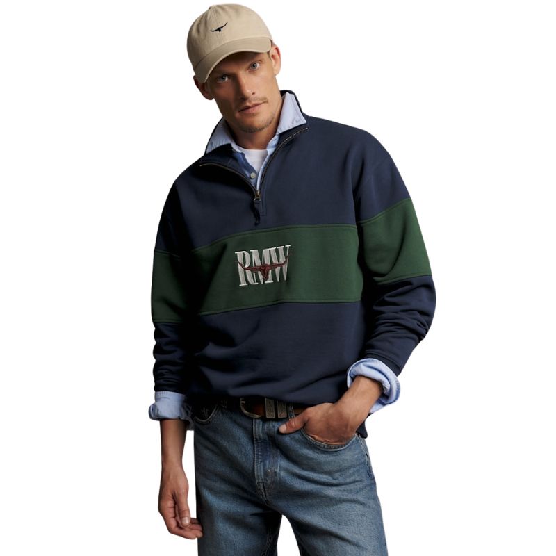 Heritage 1/4 Zip Panel Sweatshirt