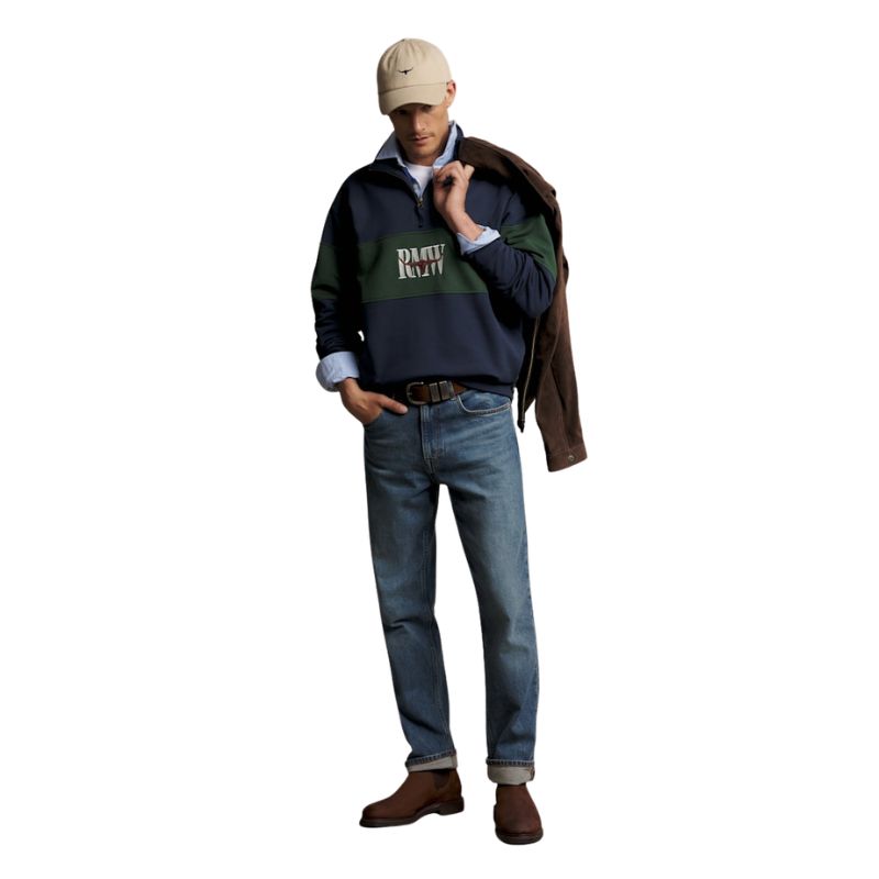 Heritage 1/4 Zip Panel Sweatshirt