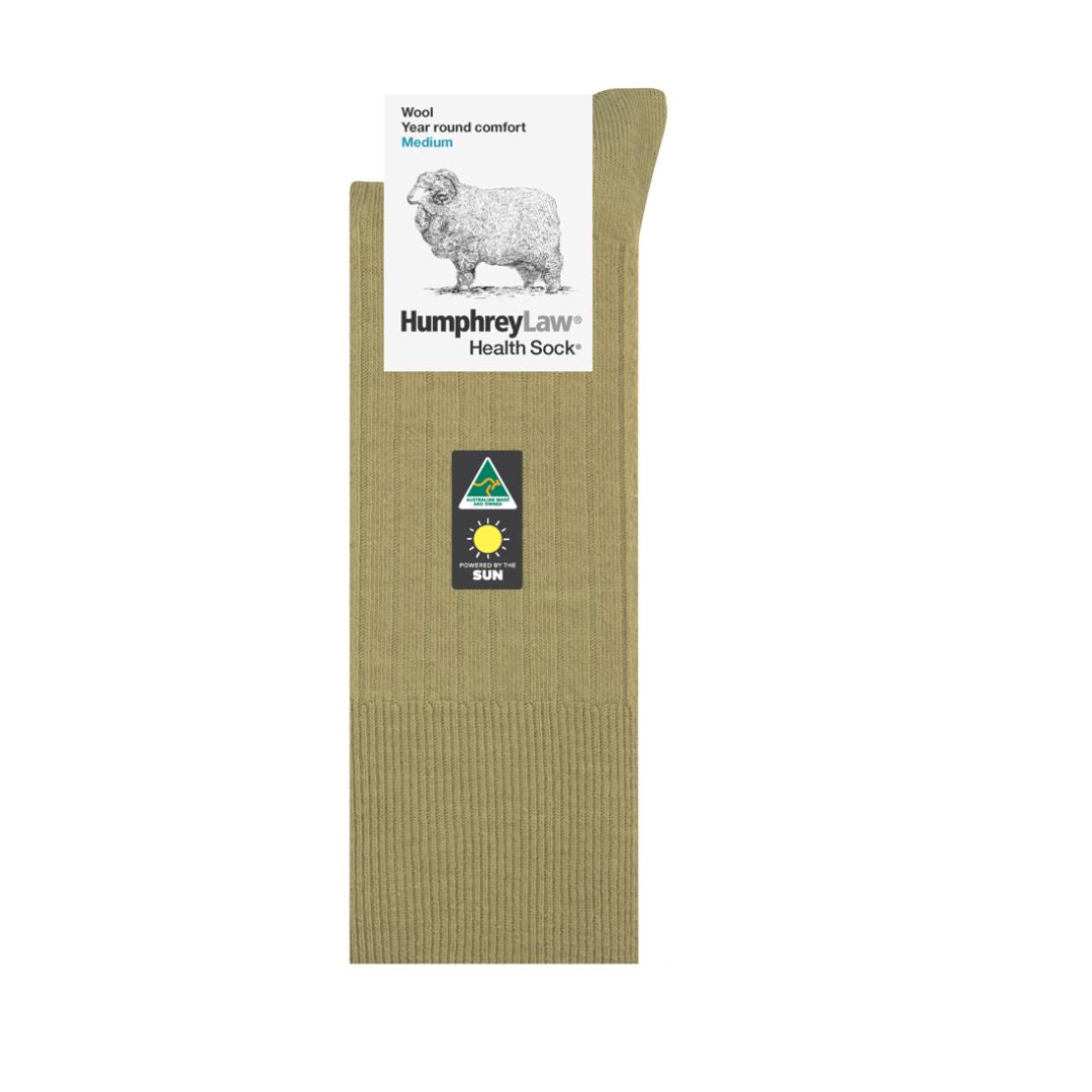 95% Wool Mens Health Sock by Humphrey Law L Antelope Socks by Humphrey Law Socks | The Bloke Shop