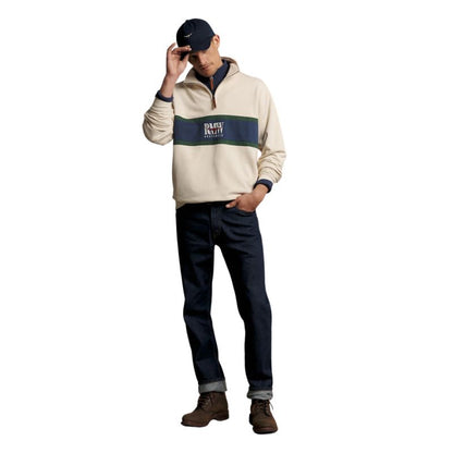Heritage 1/4 Zip Panel Sweatshirt