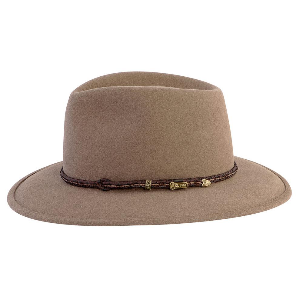 Traveller Akubra in Bran available in Adelaide with Free Postage