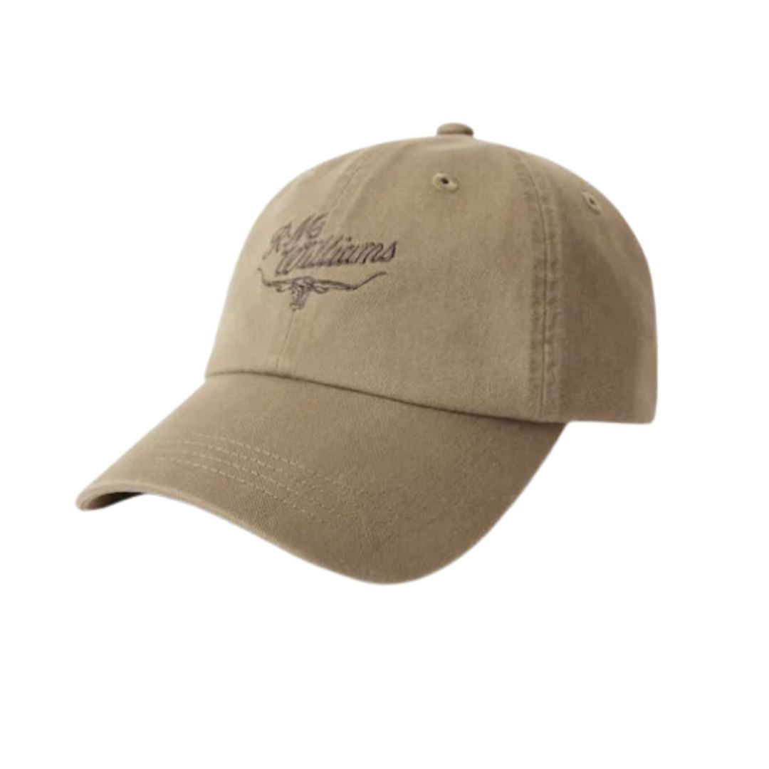 RM Williams Script Longhorn Cap