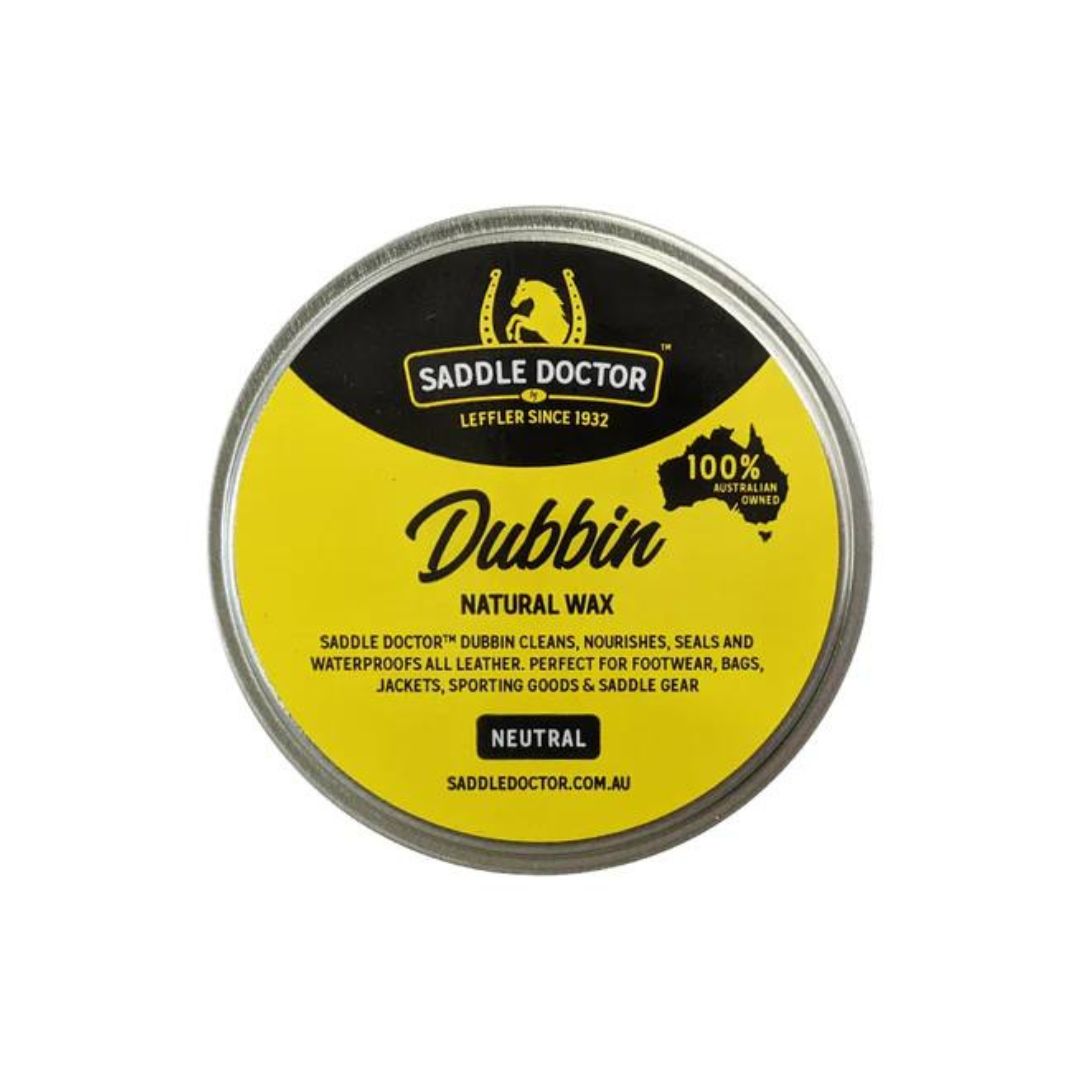 Polish Dubbin Saddle Doctor 50g Neutral Accessories by Shoe Doctor | The Bloke Shop