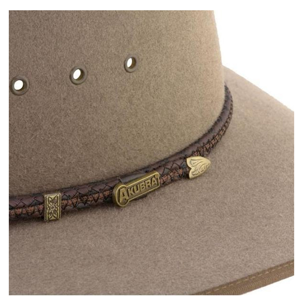 Akubra Cattleman - Bran Bran Hat Brim by Akubra | The Bloke Shop