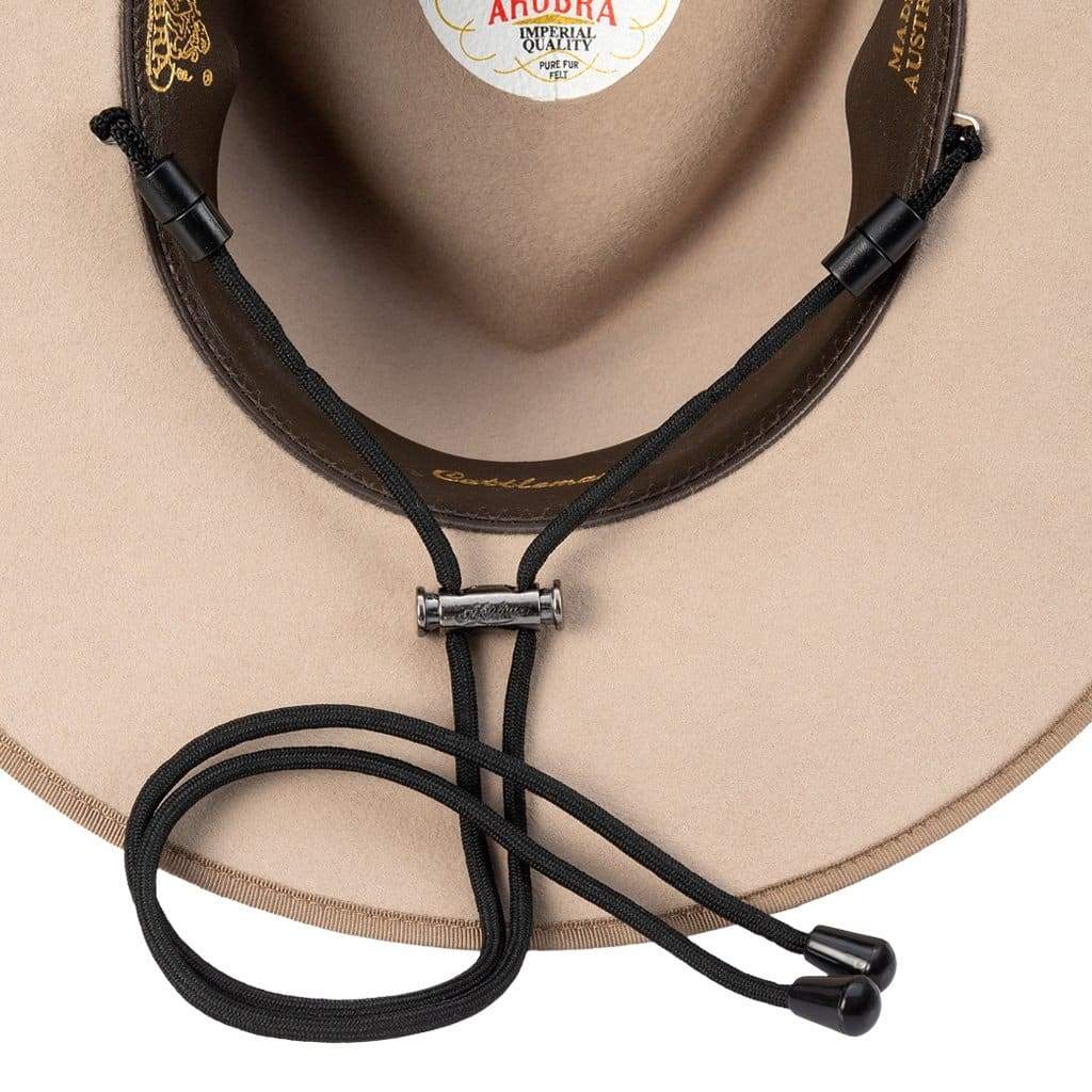 Hat strap for Akubra