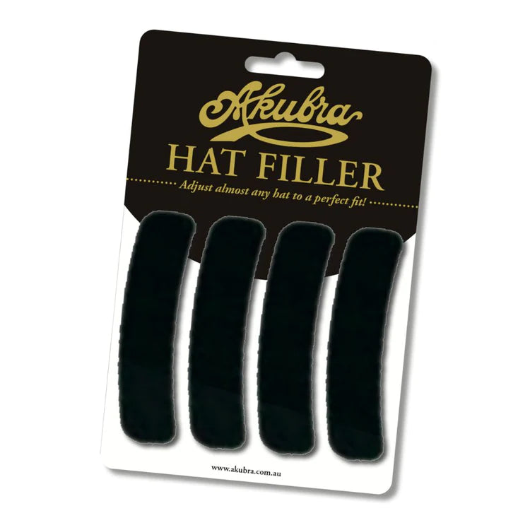 Akubra Hat Filler OS Black Hat Accessory by Akubra | The Bloke Shop