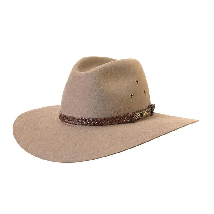 Akubra Riverina - Bran 56 Bran Hat Brim by Akubra | The Bloke Shop