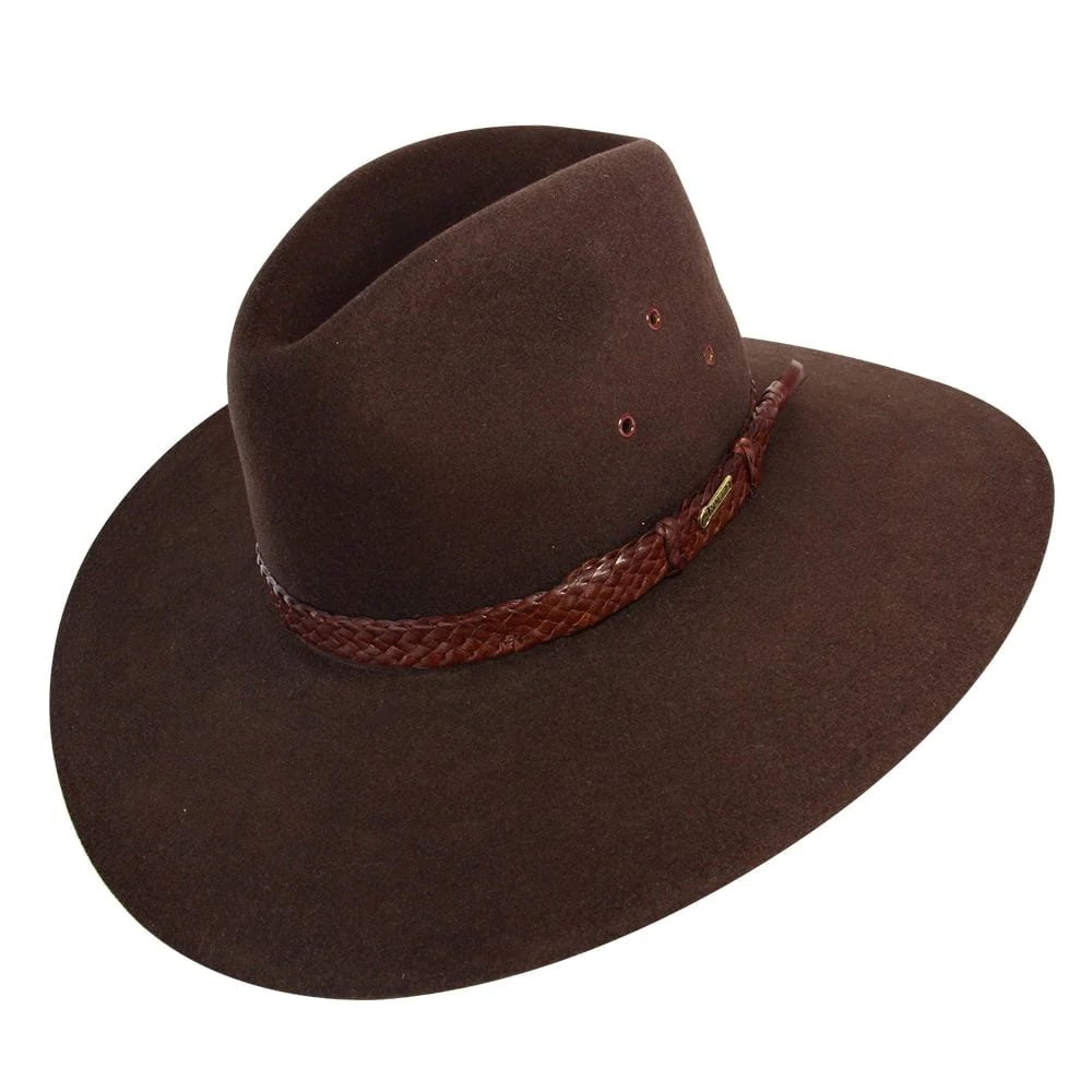 Akubra Riverina - Loden Loden Hat Brim by Akubra | The Bloke Shop