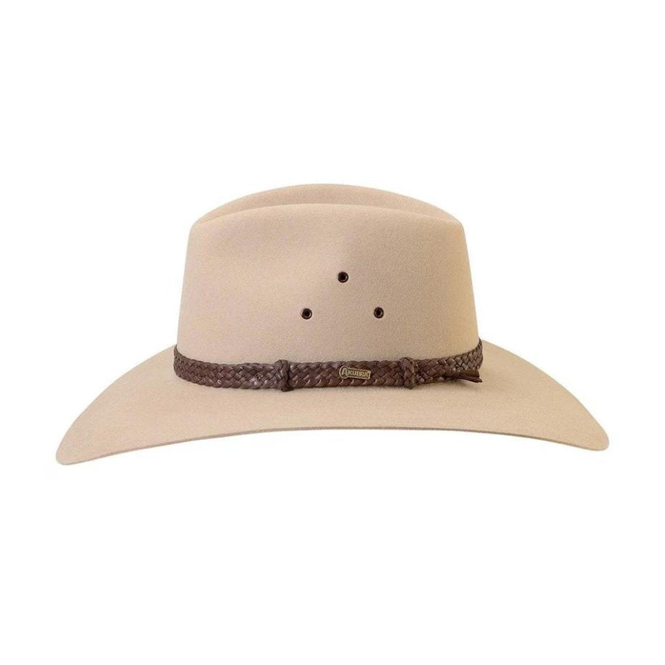 Akubra Riverina - Sand Sand Hat Brim by Akubra | The Bloke Shop