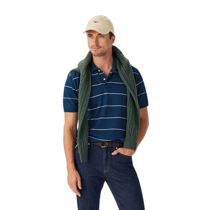 Albany Stripe Polo Shirt W26