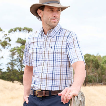 Alfie Double Pocket Short Sleeve Shirt