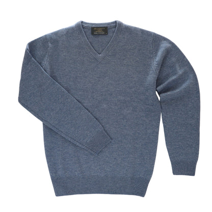 Merino Cashmere V-Neck Jumper