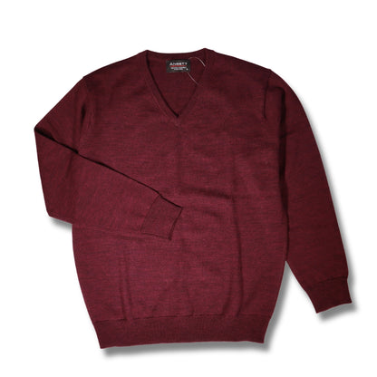Ansett Superwash V Neck Knit